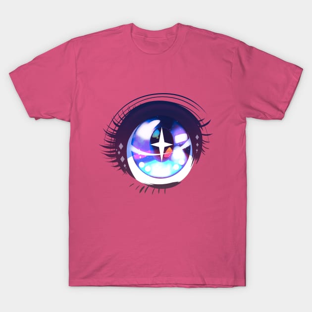 Anime Eye 01 T-Shirt by gorillaprutt